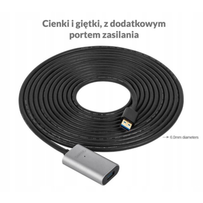 Unitek Wzmacniacz sygnału USB 3.0 10M