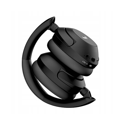 Genius HS-810BT słuchawki z mikrofonem, czarna, bluetooth