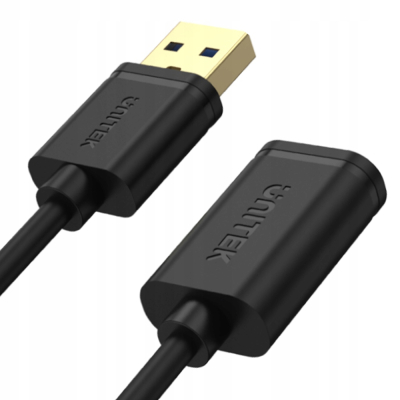 Unitek Y-C457GBK Przedłużacz USB 3.0 1m