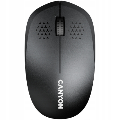 Canyon MW-04 - bezprzewodowa mysz Bluetooth/2.4 GHz, 3 przyciski (czarna)