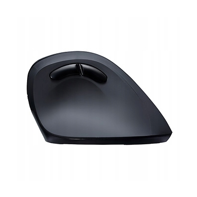 Powerton ERGO SHARK Mysz bezprzewodowa, czarna, 1600DPI