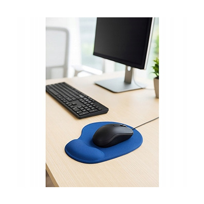 Powerton ERGO PALMA MINI Podkładka pod mysz żelowa, ciemnoniebieski