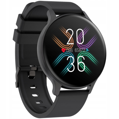Canyon Badian SW 68 smartwatch z funkcjami zdrowotnymi (czarny)