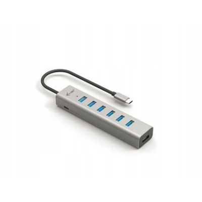 I-TEC Hub USB-C Charging Metal HUB 7 Port