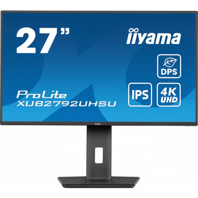 IIYAMA Monitor 27 cali XUB2792UHSU-B6 4K IPS DP HDMI USB-C