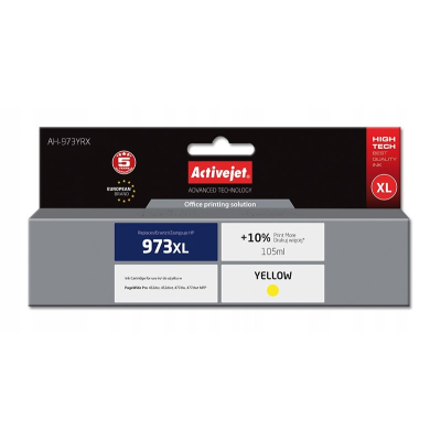 Tusz Activejet AH-973YRX HP 973XL F6T83AE; Premium