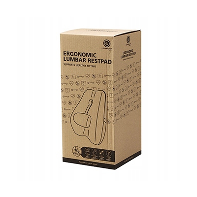 Powerton ERGO LUMBA Podparcie lędźwiowe, szara