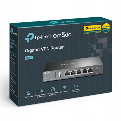 TP-LINK Router Multi-WAN VPN ER605 Gigabit