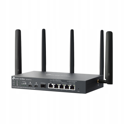 TP-LINK Brama sieciowa Omada 4G+ AX3000 VPN 4-PoE+PORT: 1× Gb SFP