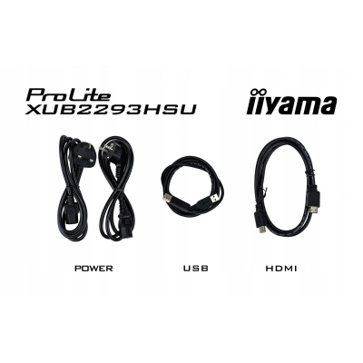 IIYAMA Monitor 21.5 cala ProLite XUB2293HSU-B6 IPS 100Hz HAS HDMI DP PIVOT Sklep KOZIENICE RADOM