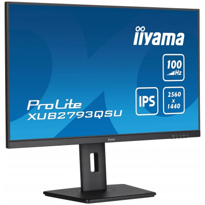 IIYAMA Monitor 27 cali ProLite XUB2793QSU-B6 IPS QHD HAS 100Hz HDMI DP USB Sklep KOZIENICE RADOM