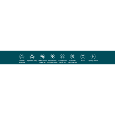 TP-LINK ER605 Gigabitowy router VPN Omada