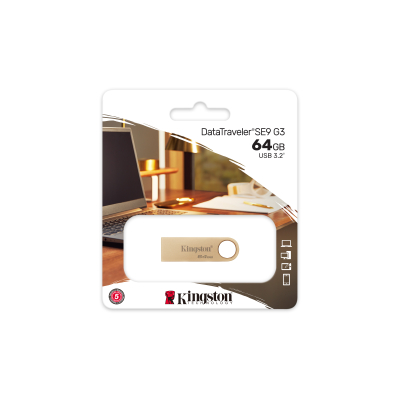 Kingston Pendrive Data Traveler DTSE9G3 64GB USB3.2 Gen1