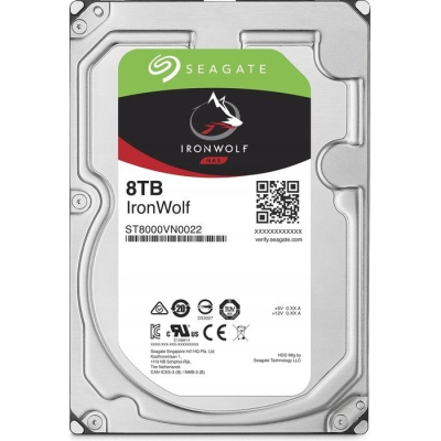 SEAGATE Dysk IronWolf 8TB 3,5 256MB ST8000VN004