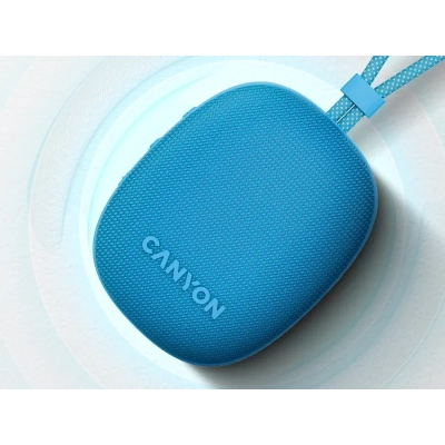 CANYON Głośnik Bluetooth OnMove 12 IPX7 TWS 5W Niebieski