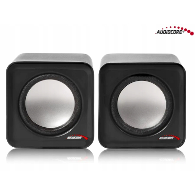 Zestaw głośników 2.0 Audiocore AC870B 6 W czarny