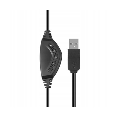 Marvo HG9022 słuchawki z mikrofonem, przewodowa, czarno-czerwone, 7.1