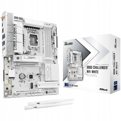 ASROCK B860 CHALLENGER WIFI WHITE ATX LGA1851 DDR5