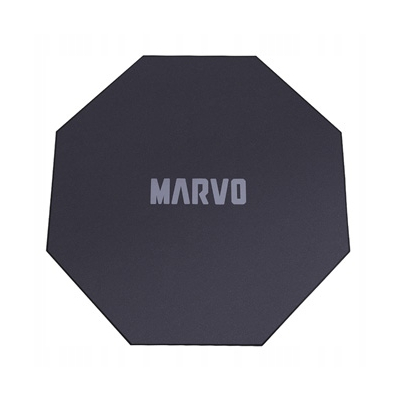 Dla gracza, mata pod fotel, Marvo, GM02, 1100 x 1100 x 2 mm, antypoślizgowa
