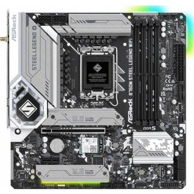Płyta główna ASRock B760M Steel Legend WiFi DDR5 microATX Intel socket 1700