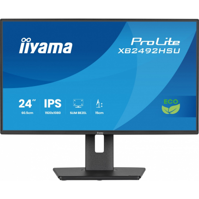 Monitor iiyama 24 cali XB2492HSU-B1 IPS FHD HDMI DP 120Hz 300cd 4ms