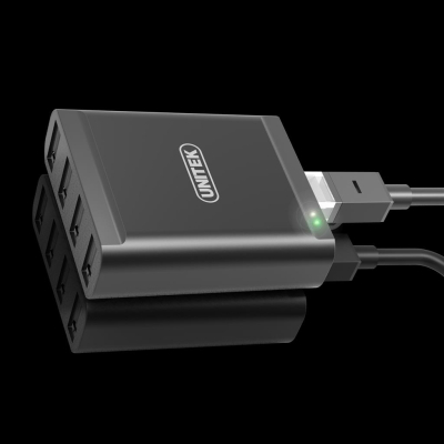 Unitek Y-2516 przedłużacz USB 2.0 po skrętce 4xUSB