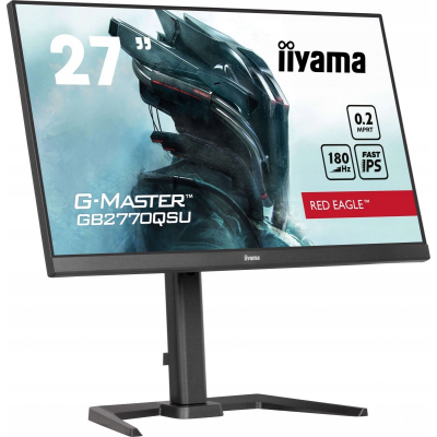IIYAMA Monitor 27 cali GB2770QSU-B6 0.2ms IPS DP HDMI 180Hz
