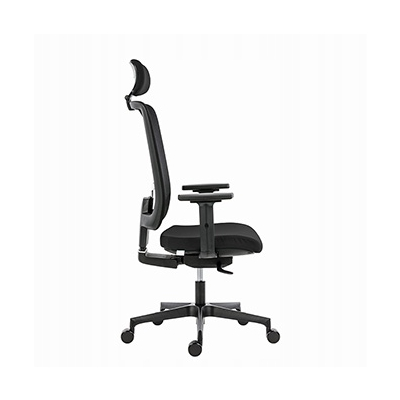 Powerton ERGO LUCIE Ergonomiczny fotel biurowy, Czarny