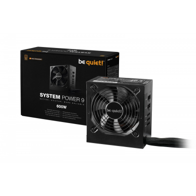 BE QUIET! Zasilacz System Power 9 CM 600W BN302