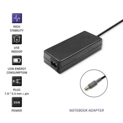 Qoltec Zasilacz dedykowany do IBM 20V 3.52A 7.9*5.5+pin