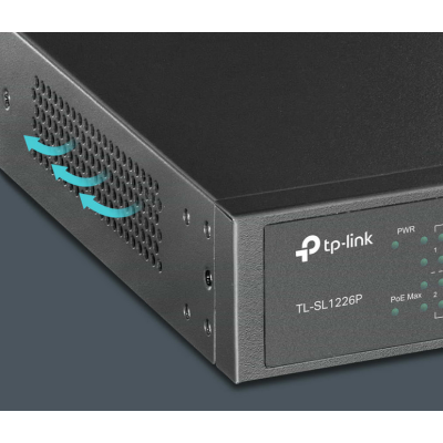 TP-Link Przełącznik niezarządzalny SL1226P 24xFE PoE+