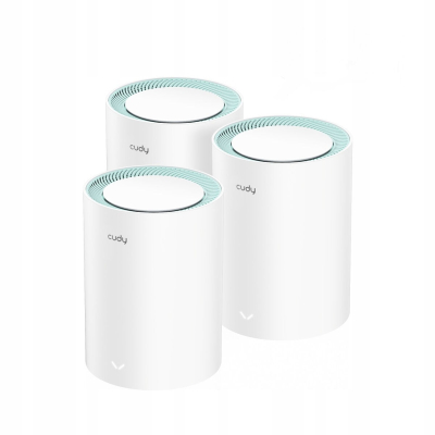 CUDY System WiFi Mesh M1300 (3-Pack) AC1200 Sklep KOZIENICE RADOM