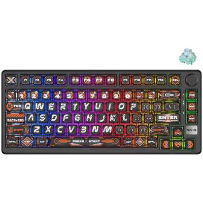ROYAL KLUDGE RKM75 HE Hephaestus Gaming Keyboard Mint switch