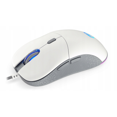 ENDORFY GEM Onyx White mysz gamingowa ARGB USB