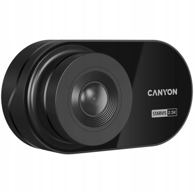 CANYON Wideorejestrator DVR25 WQHD 2.5K 1440p Wi-Fi Czarny