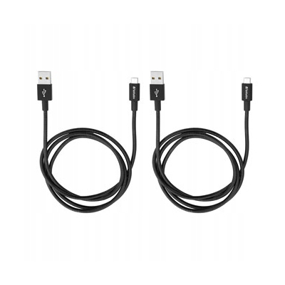 Verbatim USB kabel (2.0) USB A M - microUSB (M) 1m reversible czarny 48874