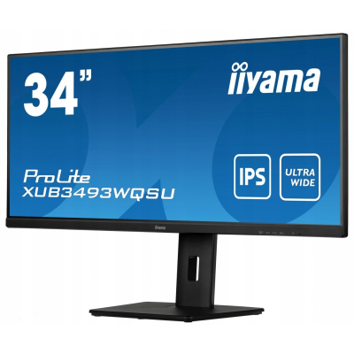 IIyama 34 cale XUB3493WQSU IPS,UWQHD,DP,HDMI,HAS SKLEP KOZIENICE RADOM