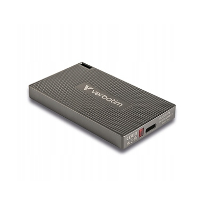 Verbatim SSD Zewnętrzny Metal Mini SSD 512GB, czarna, USB C