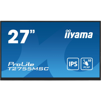IIYAMA Monitor 27 cali T2755MSC-B1 DOTYK USB HDMI IPS FHD 1920 x 1080 Sklep KOZIENICE RADOM