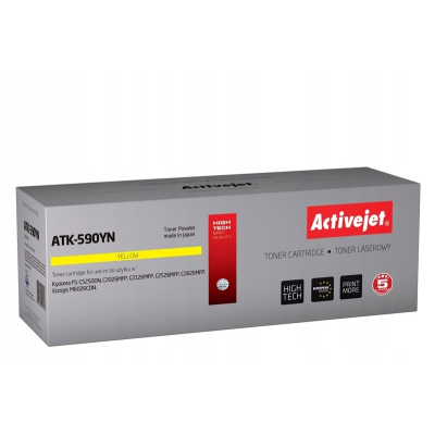 Toner Activejet ATK-590YN Kyocera TK-590Y; Supreme