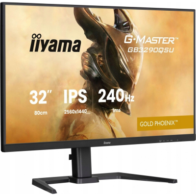 Monitor iiyama 32 cale GB3290QSU-B1 1ms IPS 240Hz 2xHDMI DP 400cd 1000:1