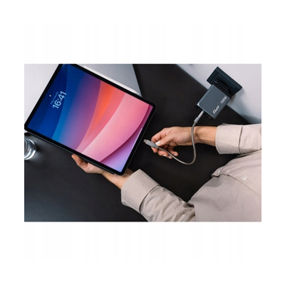 Verbatim Ładowarka GaN USB 3.0 USB C szara 100 W, wymienne końcówki C,G,A