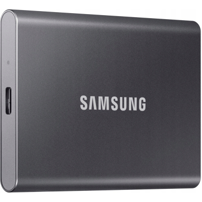 SAMSUNG Dysk Portable T7 1TB USB3.2 GEN.2 szary