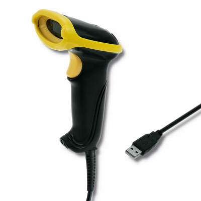 QOLTEC Czytnik kodów kreskowych 1D USB