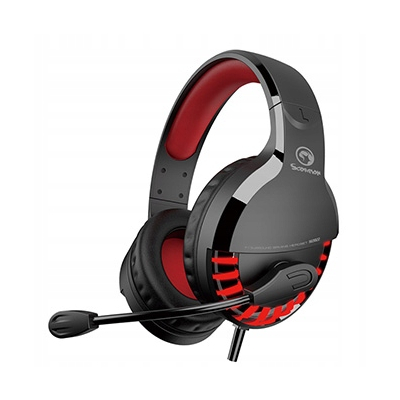 Marvo HG9022 słuchawki z mikrofonem, przewodowa, czarno-czerwone, 7.1