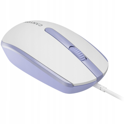 Canyon M-10 - przewodowa mysz optyczna Lawendowa