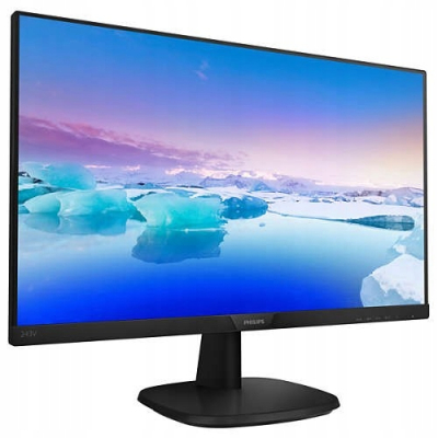 PHILIPS Monitor 23.8 243V7QDSB IPS DVI HDMI Czarny SKLEP KOZIENICE RADOM