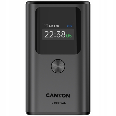 Canyon OnPower 130 powerbank 10 000 mAh 30 W Dark Grey (CNS CPB130DG)