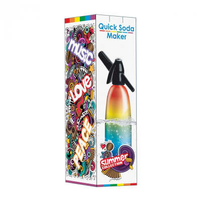 SATURATOR QUICK SODA SA-01K RAINBOW 1L SUMMER EDIT