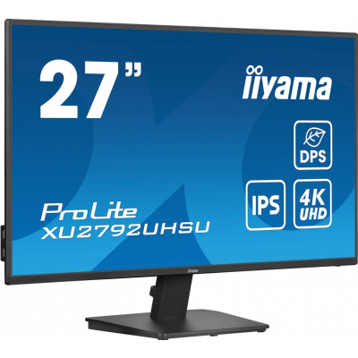 IIYAMA Monitor 27 cali XU2792UHSU-B6 4K IPS DP HDMI USB-C PD DPS